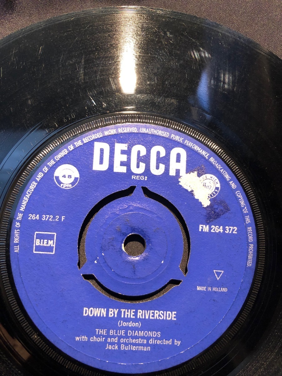 The Blue Diamonds / Have I Told You Lately That I Love You 7inch Decca_画像3