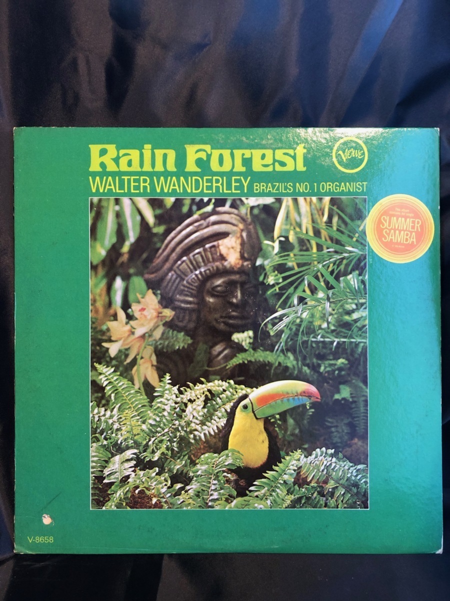 RAIN FOREST / walter wanderley brazil's no.1organist LP VERVE RECORDS_画像1