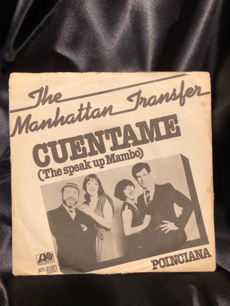 THE MANHATTAN TRANSFER 7inch ATLANTIC RECORDS_画像1