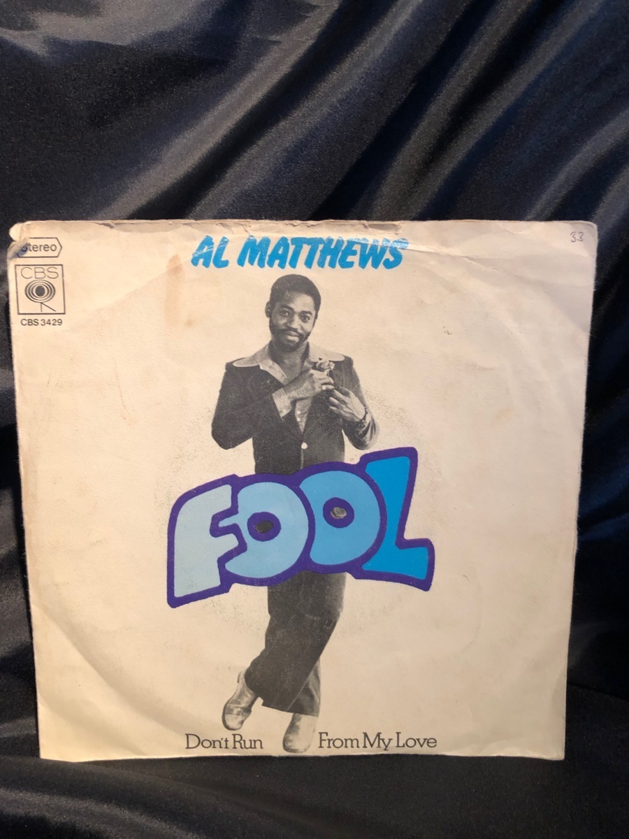 AL MATTHEWS / FOOL 7inch CBSの画像1