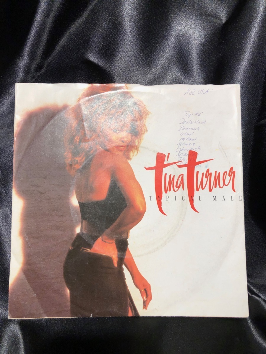 TINA TURNER / TYPICAL MALE 7inch CAPITOL RECORDS_画像1