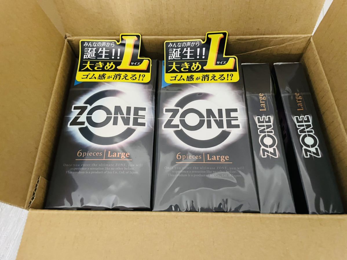 ZONE（ゾーン）コンドーム 6個入×4箱セット