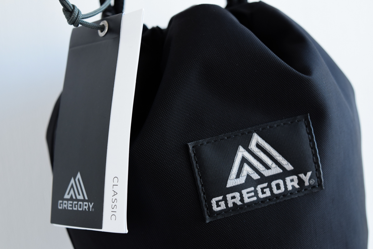 新品 GREGORY グレゴリー CINCH BAG S チンチ バッグ S　巾着 CLASSIC BAGS　管理番号M208Q891