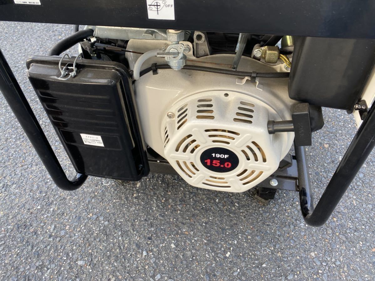 発電機 新古品 ELEON EL-5500S 災害 現場 ハイブリッド式 (LP 発電機 新古品 ELEON EL-5500S 災害 現場 ハイブリッド式 (LP