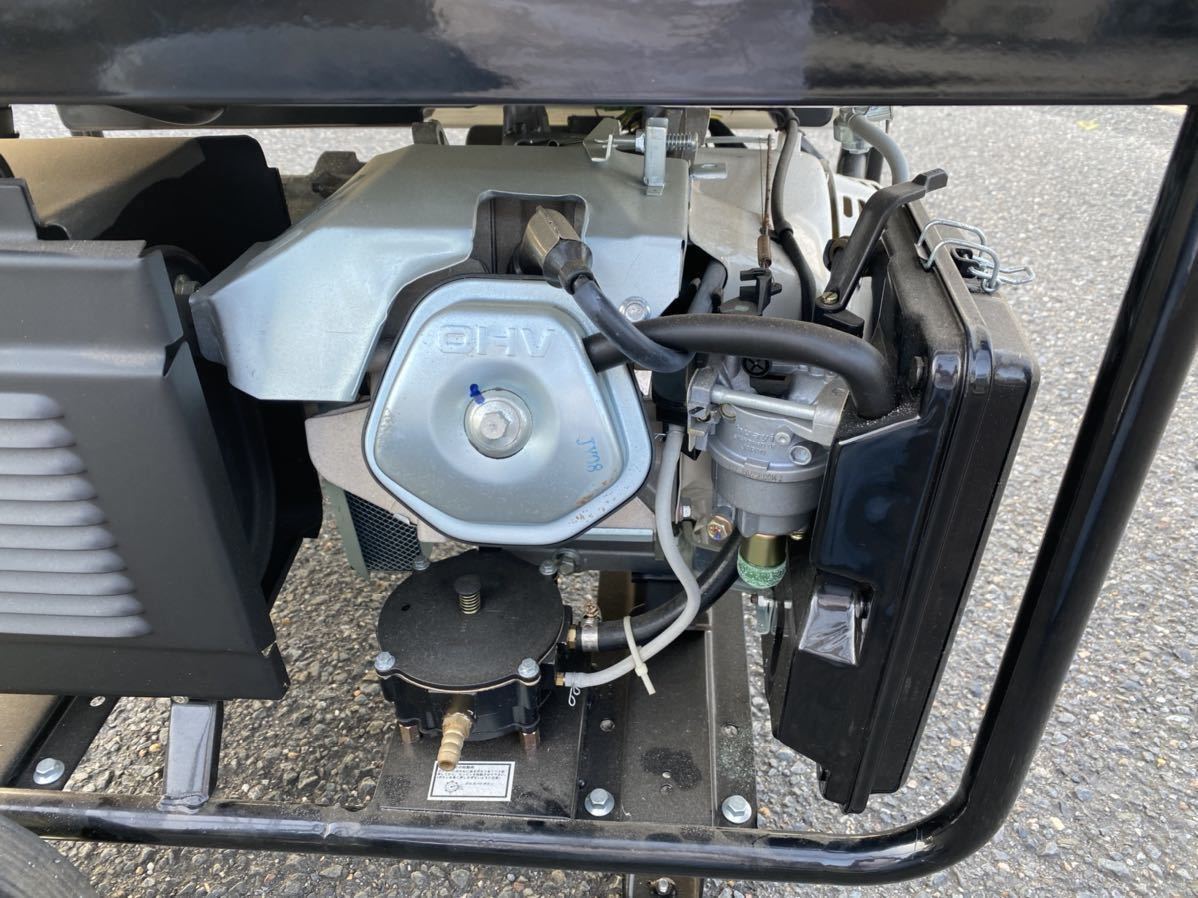 発電機 新古品 ELEON EL-5500S 災害 現場 ハイブリッド式 (LP 発電機 新古品 ELEON EL-5500S 災害 現場 ハイブリッド式 (LP