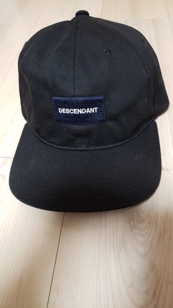 　DESCENDANT　CAP ブラック　ディセンダント　キャップ　ロゴ_画像6