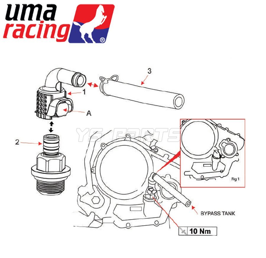 UmaRacingクイックリリースオイルブリーザーキャップ[M20/P1.5]金アドレスV125Gリミテッド[K9/CF4EA]アドレスV125G[K5/K6/K7/CF46A]_画像6