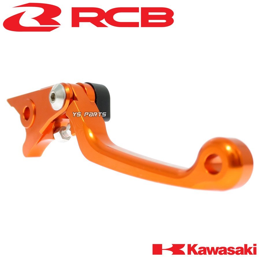 [限定]レーシングボーイ(RCB)CNCブレーキレバー右側/橙 KSR110/KS-？/KSR-？/KS？/KSR？/KS1/KS50/KSR50[Al-Zn-Mg-Cu超々ジュラルミン採用]_画像8