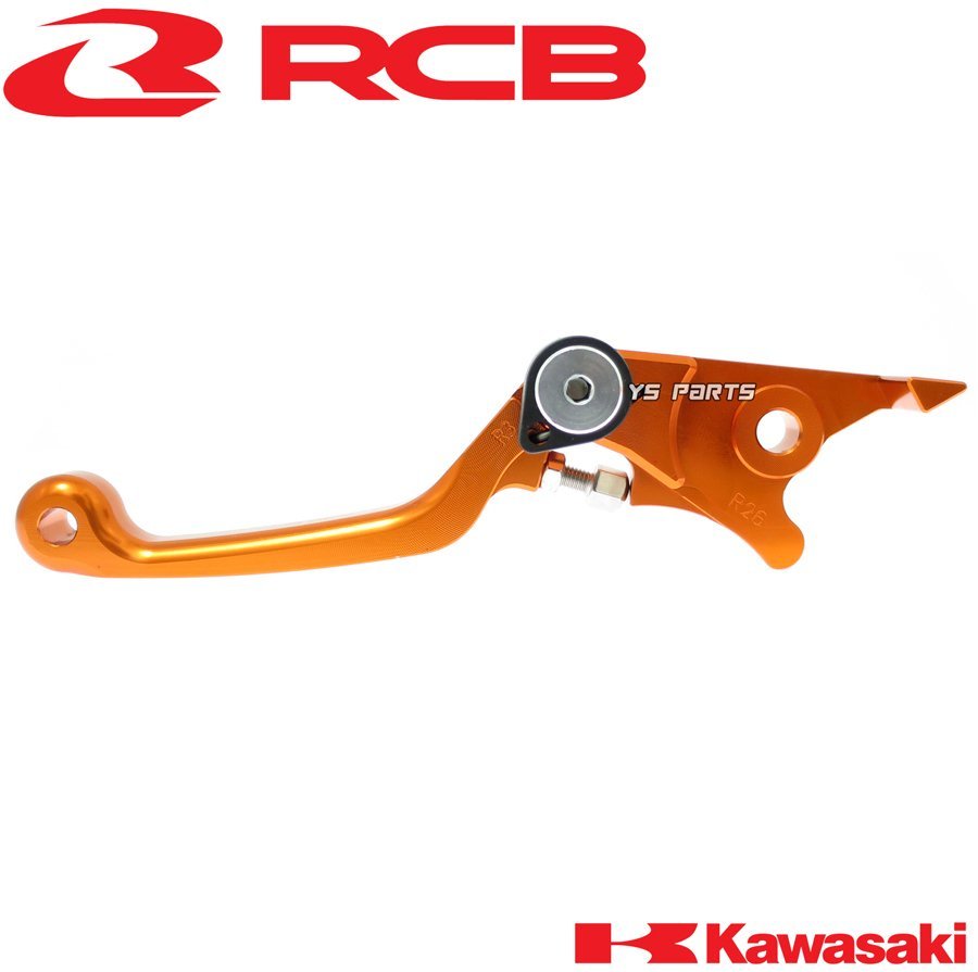 [限定]レーシングボーイ(RCB)CNCブレーキレバー右側/灰 KS-？/KSR-？/KS？/KSR？/KS2/KSR2/KSR80[Al-Zn-Mg-Cu超々ジュラルミン採用]_画像3