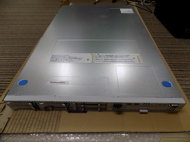 Toshiba MAGNIA R3310c Windows Server 1U ラックサーバー Xeon E5-2470 v2 10Core 24GBメモリ Gigabit Ethernet DVD-ROM SAS 300GB x6_画像1