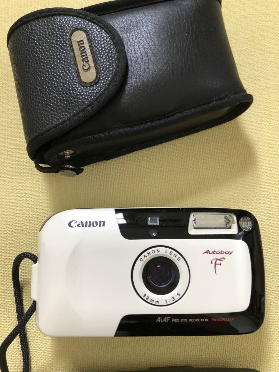 Canon Autoboy F シャッター、フラッシュOK フィルムカメラ - cna.gob.bo
