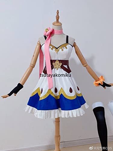 カン公騎冠剣豊作神獣メリルアルパカ コスプレ衣装風(ウィッグ カン公騎冠剣豊作神獣メリルアルパカ コスプレ衣装風(ウィッグ