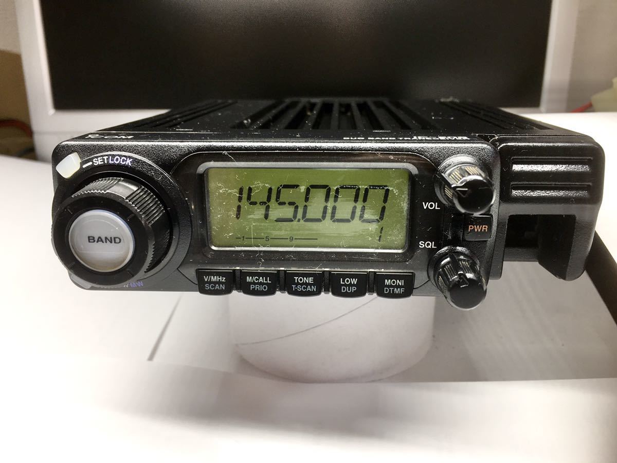 ICOM アイコム IC-208 145/433MHz 20W DUOバンド 新スプリアス ICOM アイコム IC-208 145/433MHz 20W DUOバンド 新スプリアス
