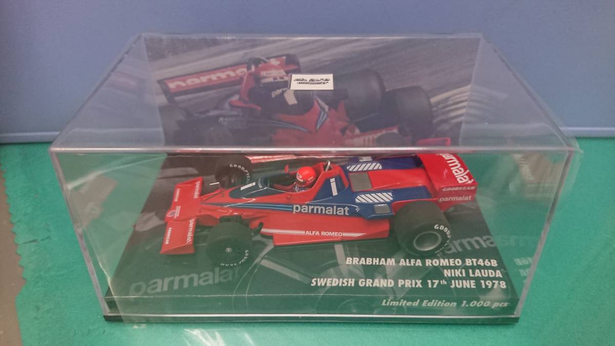 MINICHAMPS 1/43 ブラバム アルファロメオ BT46B ニキ・ラウダ SWEDISH