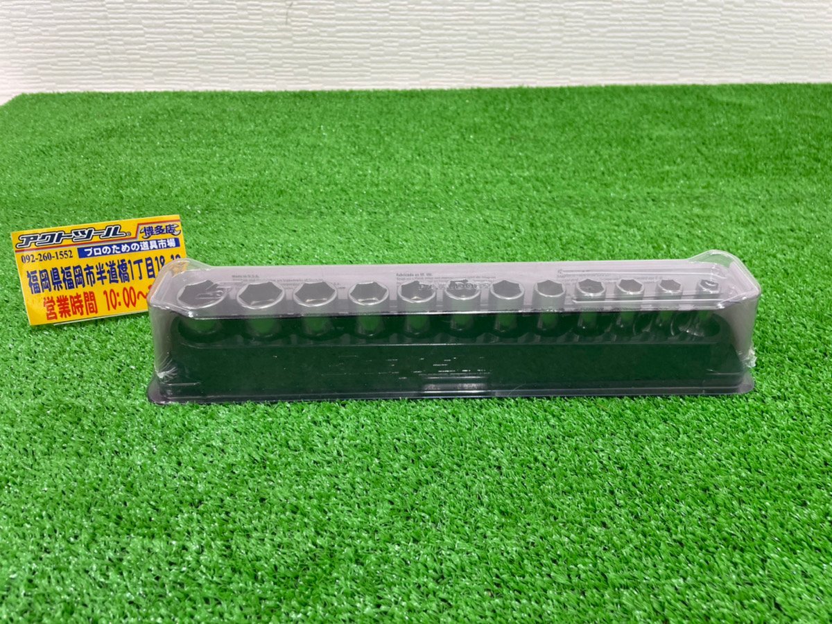 新品/未使用】 Snap-on スナップオン 3/8 セミディープソケット 新品/未使用】 Snap-on スナップオン 3/8 セミディープソケット