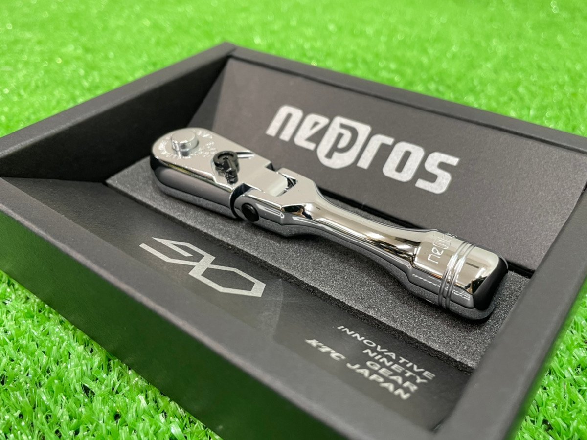 NBRC390FS ネプロス 9.5sq.コンパクトショートフレックスラチェット