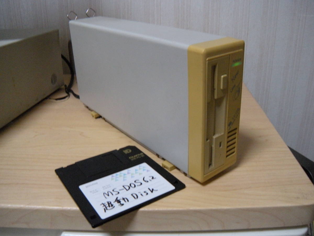 PC-98 フロッピーFDD外付け 3.5インチ１ドライブ 動作OK