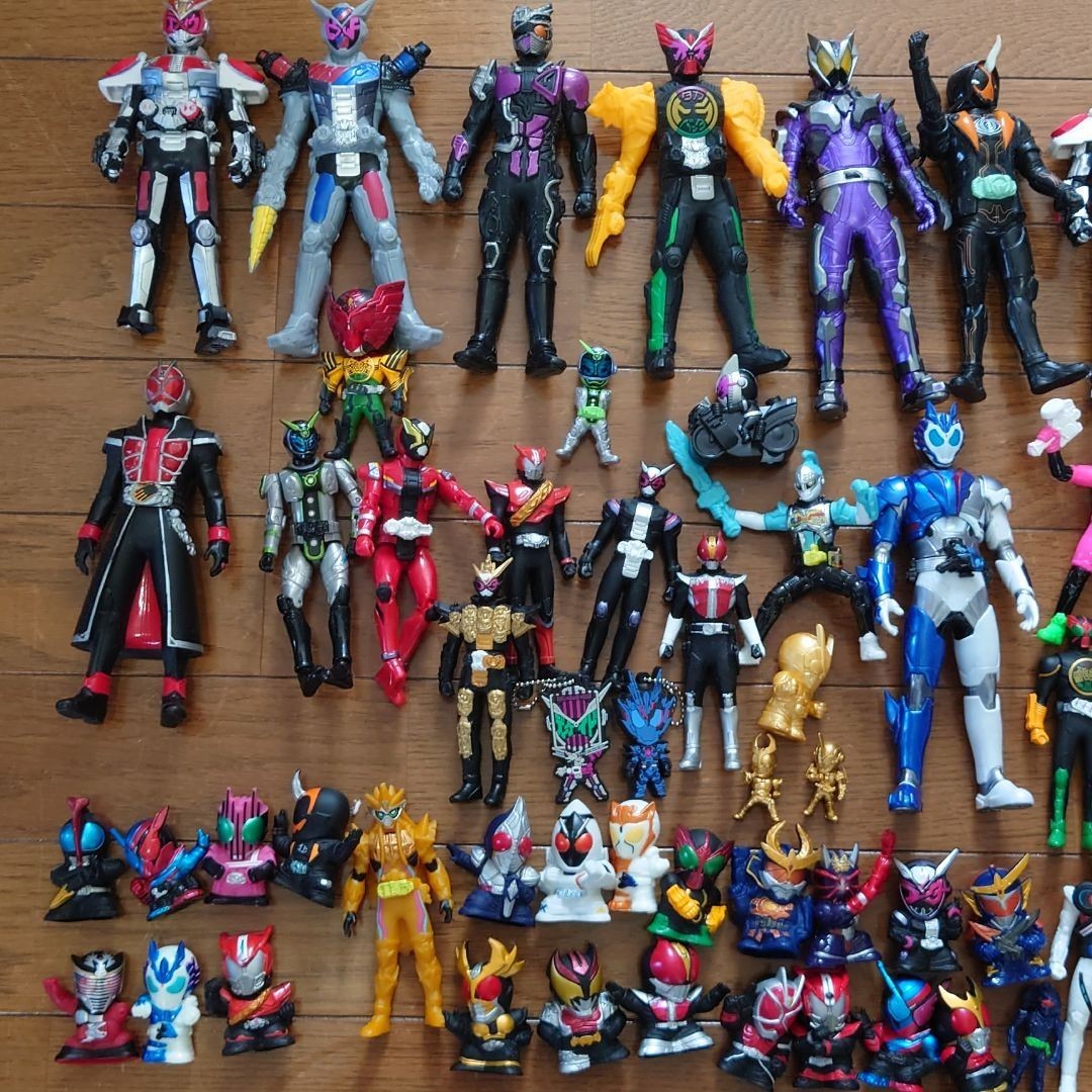 仮面ライダー ソフビ 人形 フィギュア 3