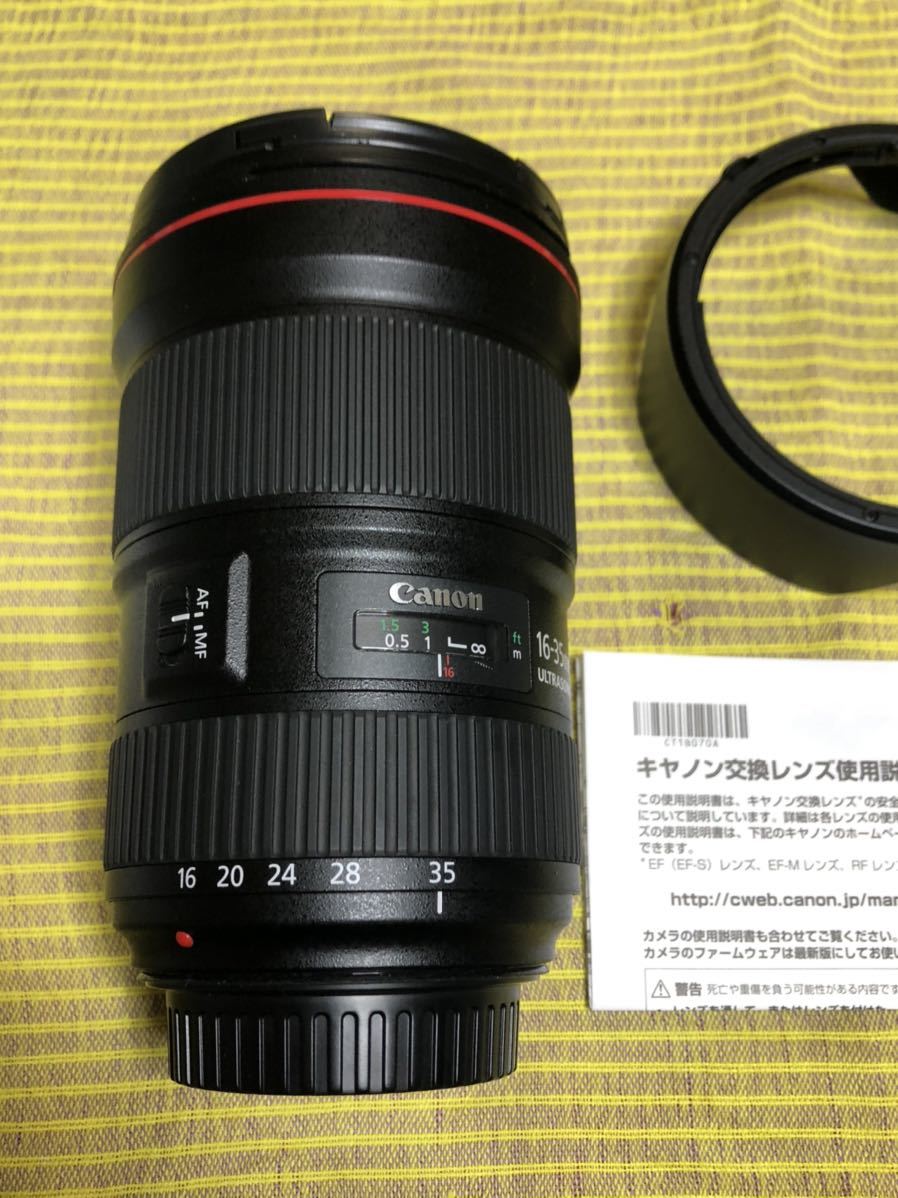 美品】超広角Canon EF16-35mm F2.8L III USM 人気の贈り物が大集合