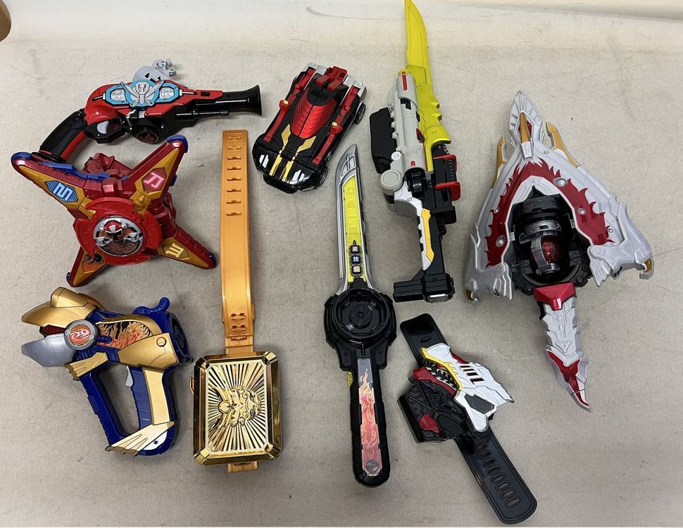 ◇44-8 現状品 特撮 スーパー戦隊 変身アイテム 武器 まとめ ◇44-8 現状品 特撮 スーパー戦隊 変身アイテム 武器 まとめ