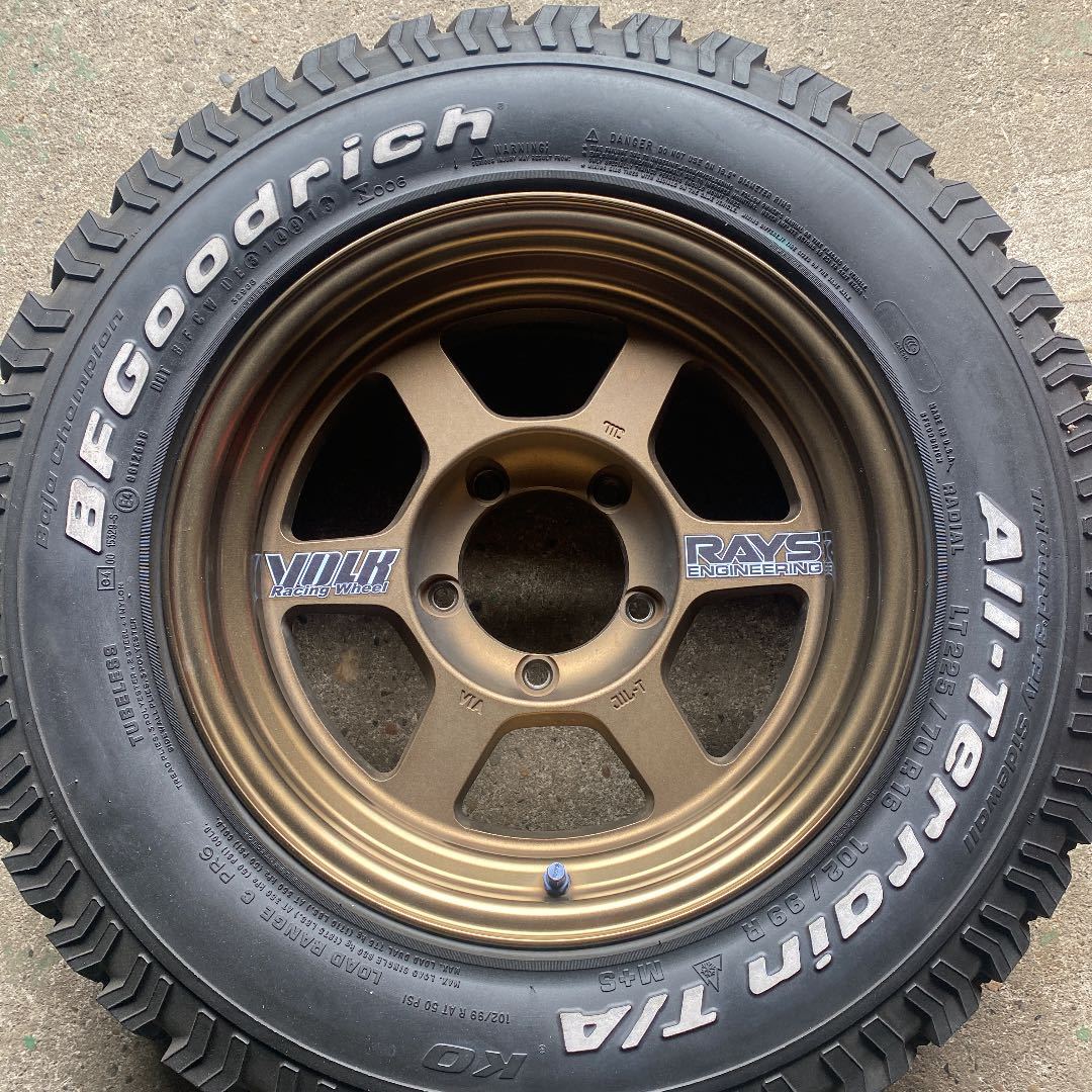 RAYS TE37X 16インチ 7J -15 PCD139.7 ジムニー 4本 レイズ TE37 RAYS TE37X 16インチ 7J -15 PCD139.7 ジムニー 4本 レイズ TE37