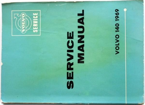 VOLVO 142,144,145 \'1969 SERVICE MANUAL English version 