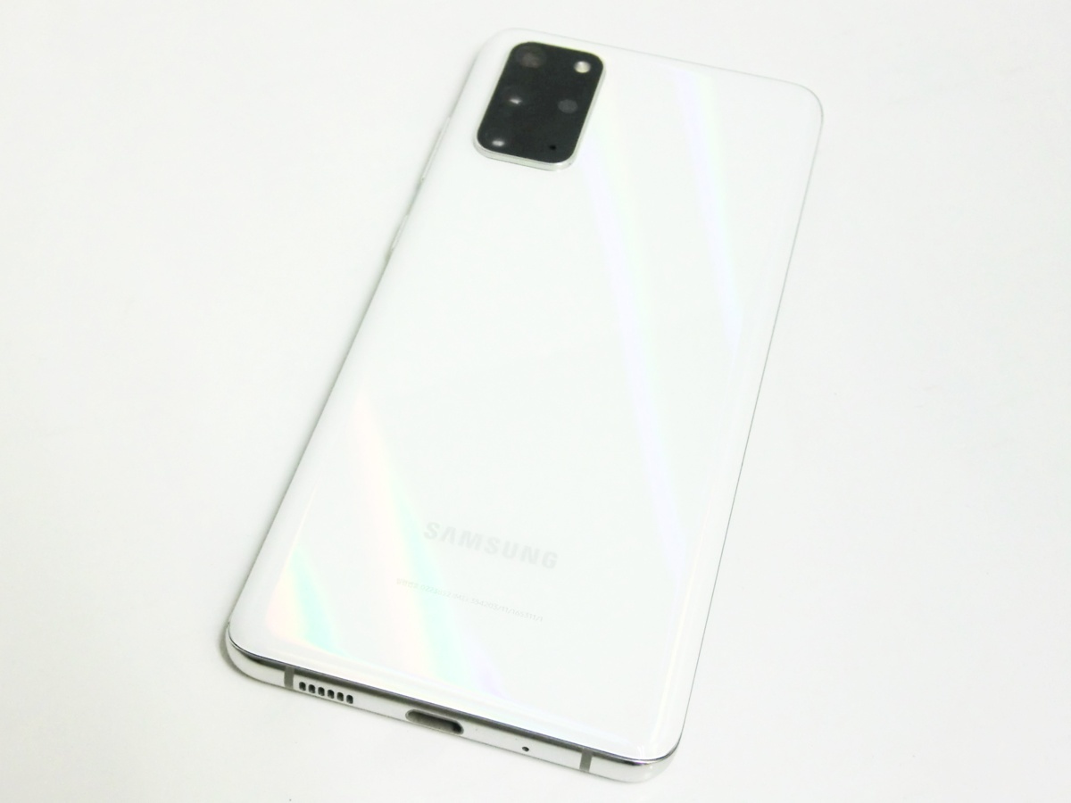 あす楽 Galaxy SIMフリー 256GB White 5G S20+ スマートフォン本体