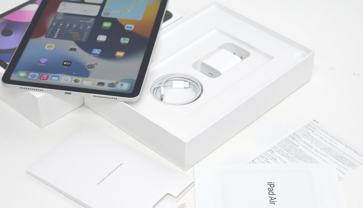 お買得大 【美品】iPad Air(第4世代)シルバー 64GB Wi-Fiモデル タブレット