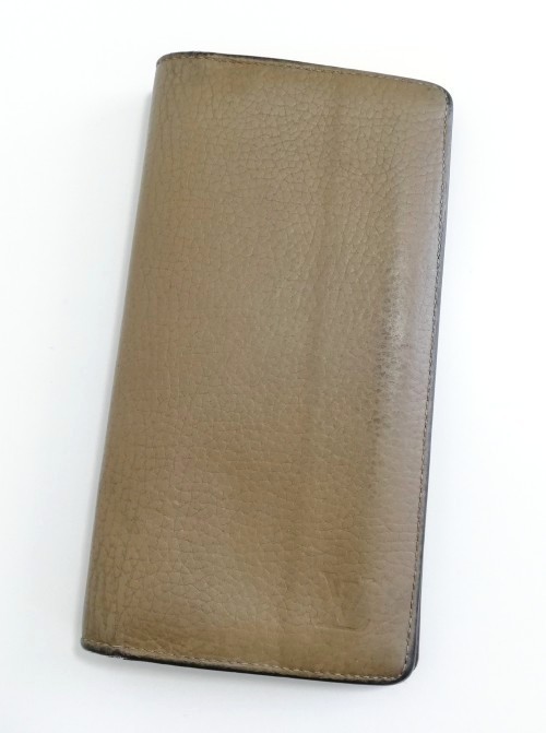 S1553○ルイヴィトン LOUIS VUITTON メンズ レザーサイフ トリヨン