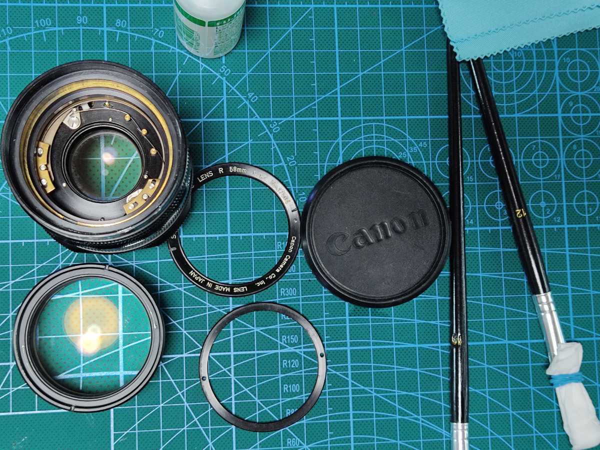 訳 キヤノン SUPER-CANOMATIC LENS R 58mm F1.2 Canon 大口径 単焦点