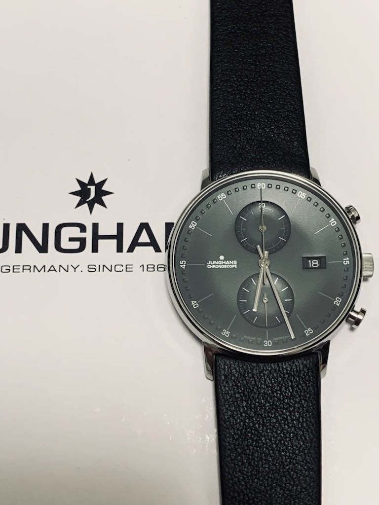 ユンハンス フォームC JUNGHANS Form C【041 4876 00】2022年5月購入