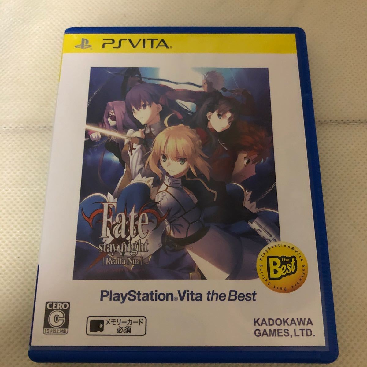 【PSVita】 Fate/stay night [Realta Nua］ [PlayStation Vita the Best］