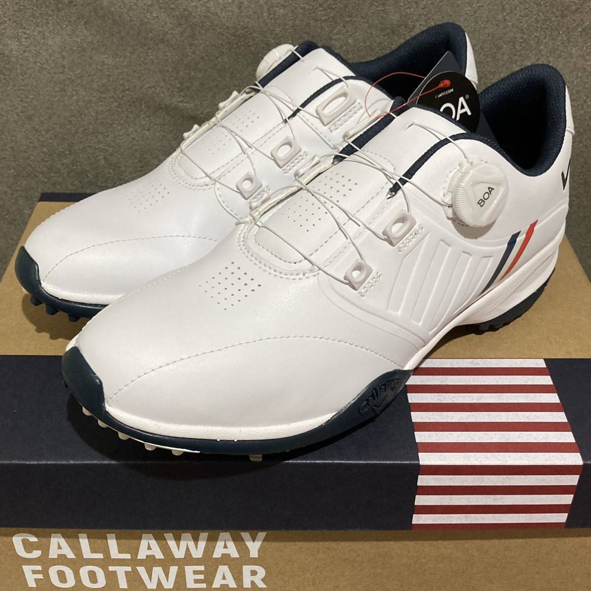 新品】キャロウェイ CALLAWAY 27.5cm ゴルフシューズ BOA
