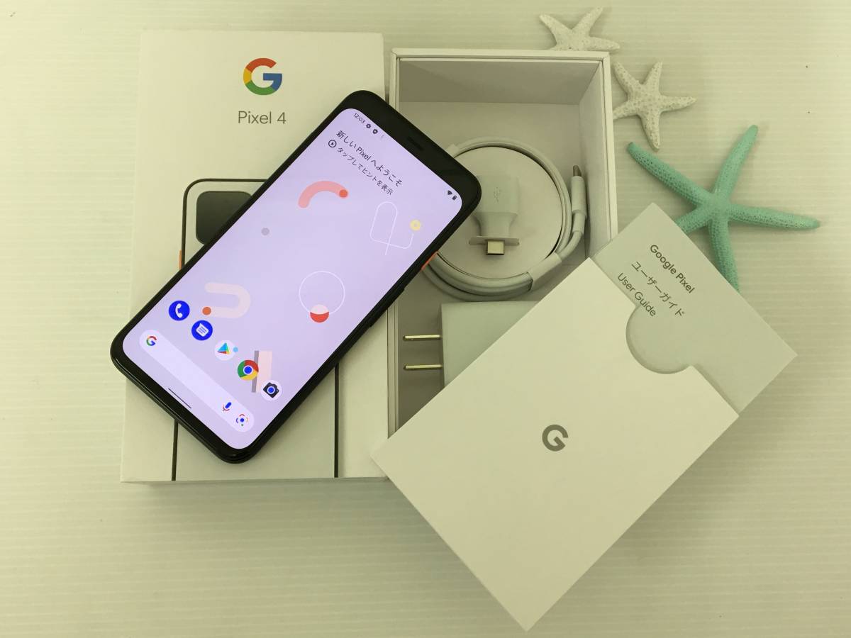 低価超歓迎 Google Pixel 4a (4G) Just Black 6GB 128GB G025M保証期間