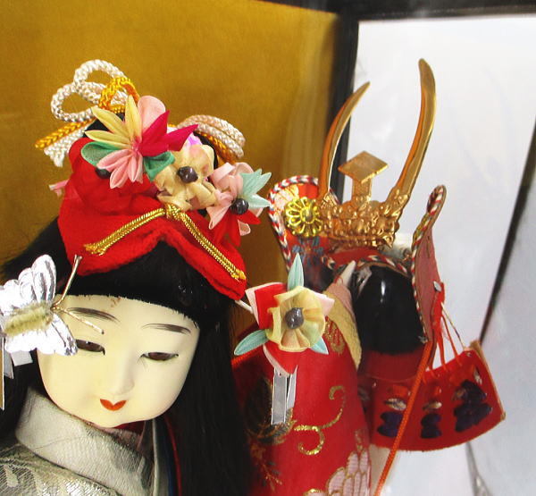 日本人形 舞踊人形 八重垣姫 大峰作 6号KP 昭和作品 ガラス 日本人形 舞踊人形 八重垣姫 大峰作 6号KP 昭和作品 ガラス