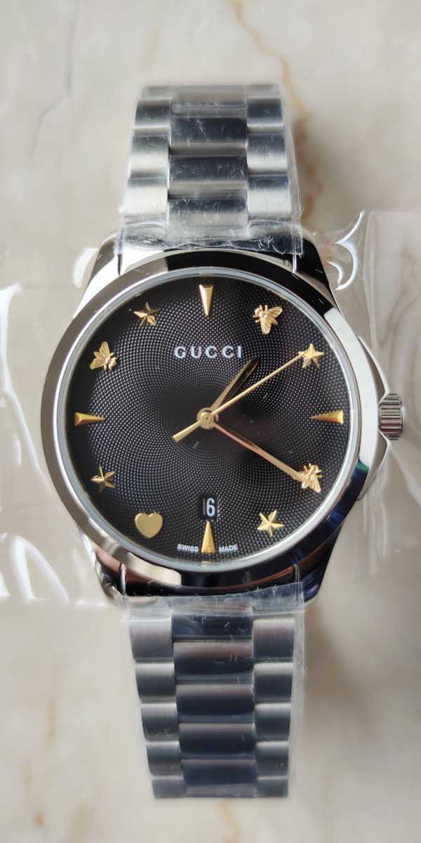 新品未使用 グッチ GUCCI Gタイムレス YA1264029 ビー 蜂 スター