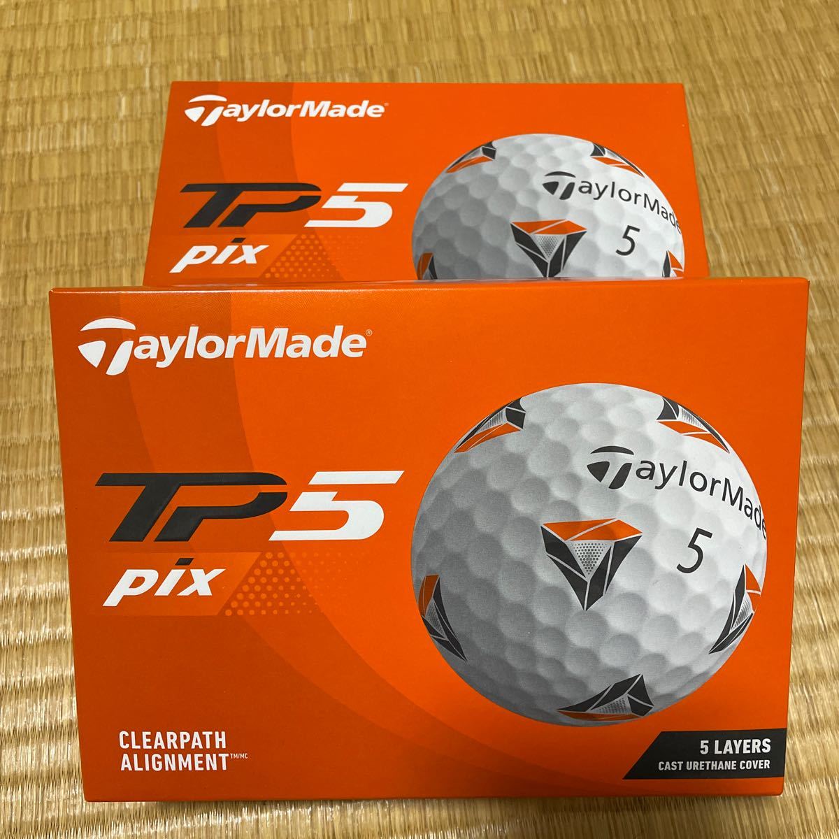 テーラーメイド ゴルフボール New TP5 Pix  2021年モデル