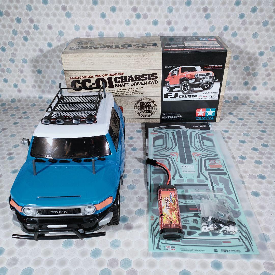 Yahoo!オークション - タミヤ CC-01 トヨタ FJクルーザー Yahoo!オークション - タミヤ CC-01 トヨタ FJクルーザー
