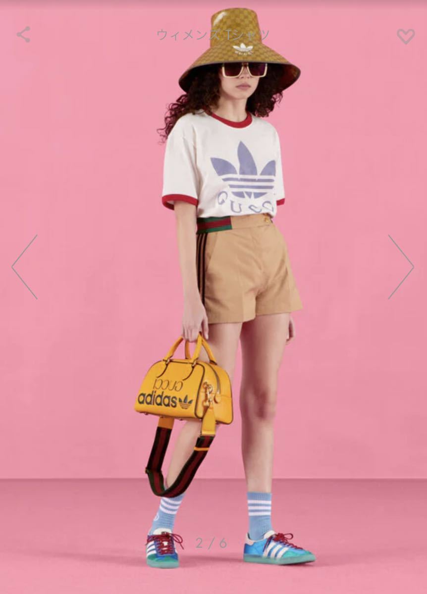 adidas×GUCCI コラボTシャツ 正規店購入 Mサイズレシートコピー adidas×GUCCI コラボTシャツ 正規店購入 Mサイズレシートコピー