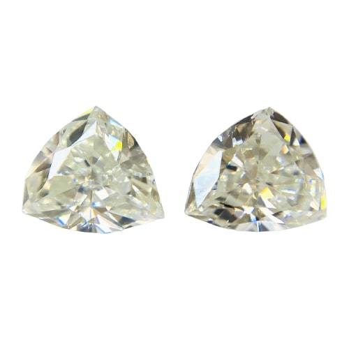 新作モデル トリリアントカット!セット石!0.293ct/0.275ct/RT1346