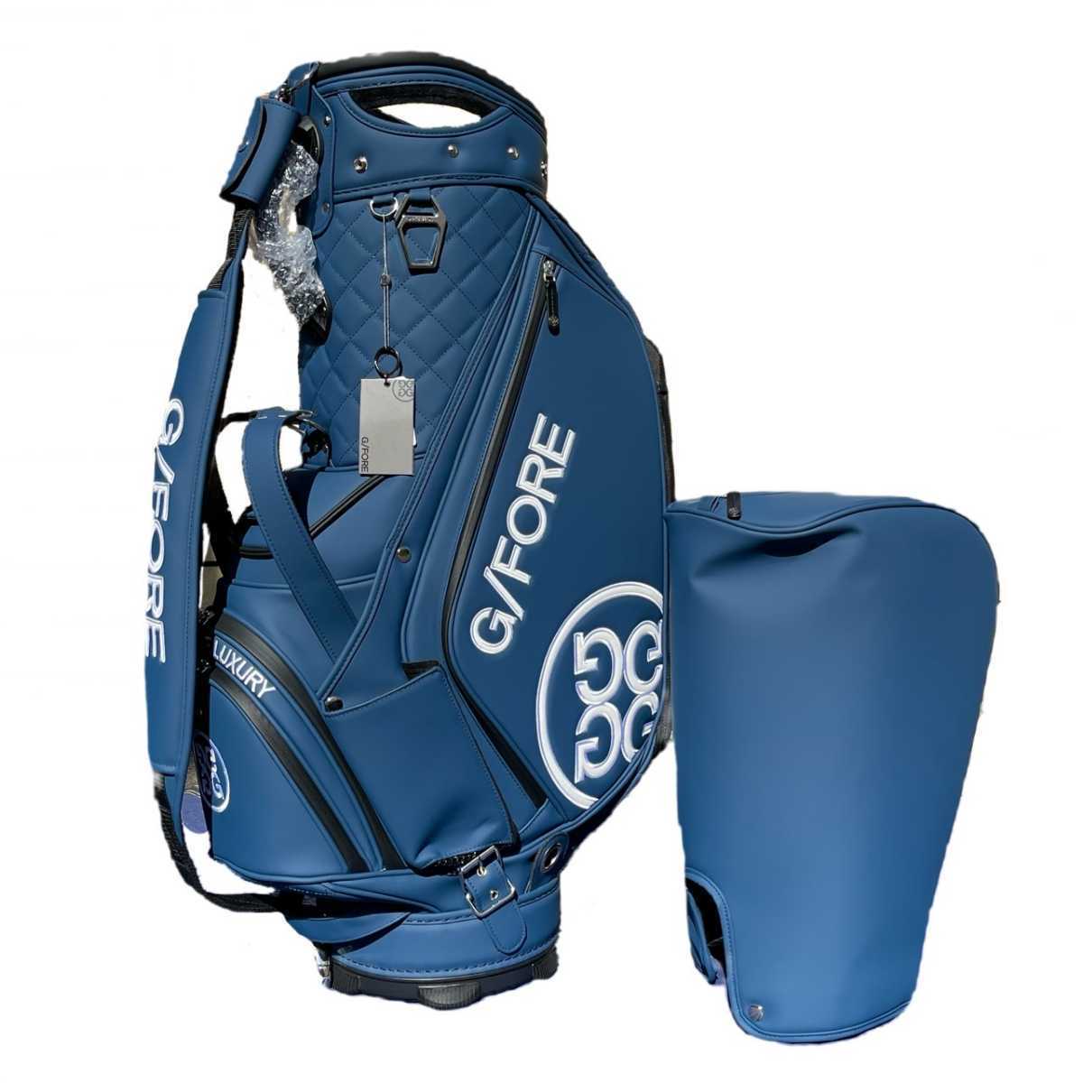 G FORE ジーフォアゴルフ キャディバッグ 新品 Blue 【本物保証】 - バッグ