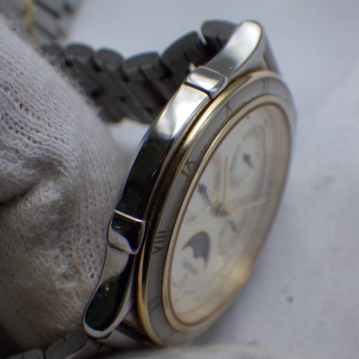 電池切れ 動作未確認 CITIZEN Lighthouse Moon phase 6300 電池切れ 動作未確認 CITIZEN Lighthouse Moon phase 6300
