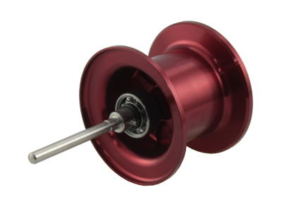 アベイル　シマノ 18バンタムMGL用 マイクロキャストスプール（溝深さ5.8mm）レッド　Avail Microcast Spool 18BTM58RI RED_画像1