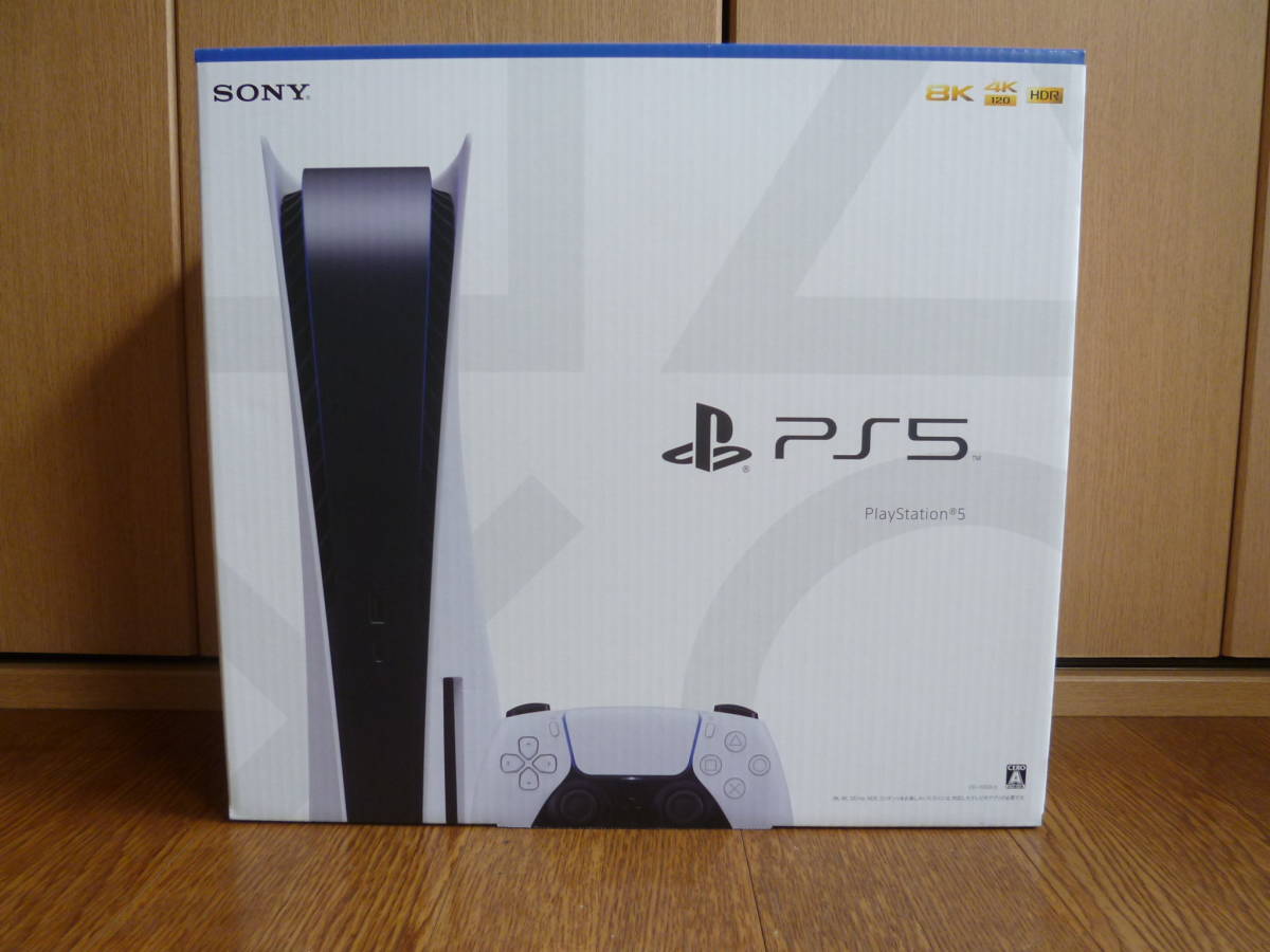 [新品未開封] SONY PS5 PlayStation5 ソニー プレイステーション5 本体 CFI-1100A01 ディスクドライブ搭載モデル_画像2