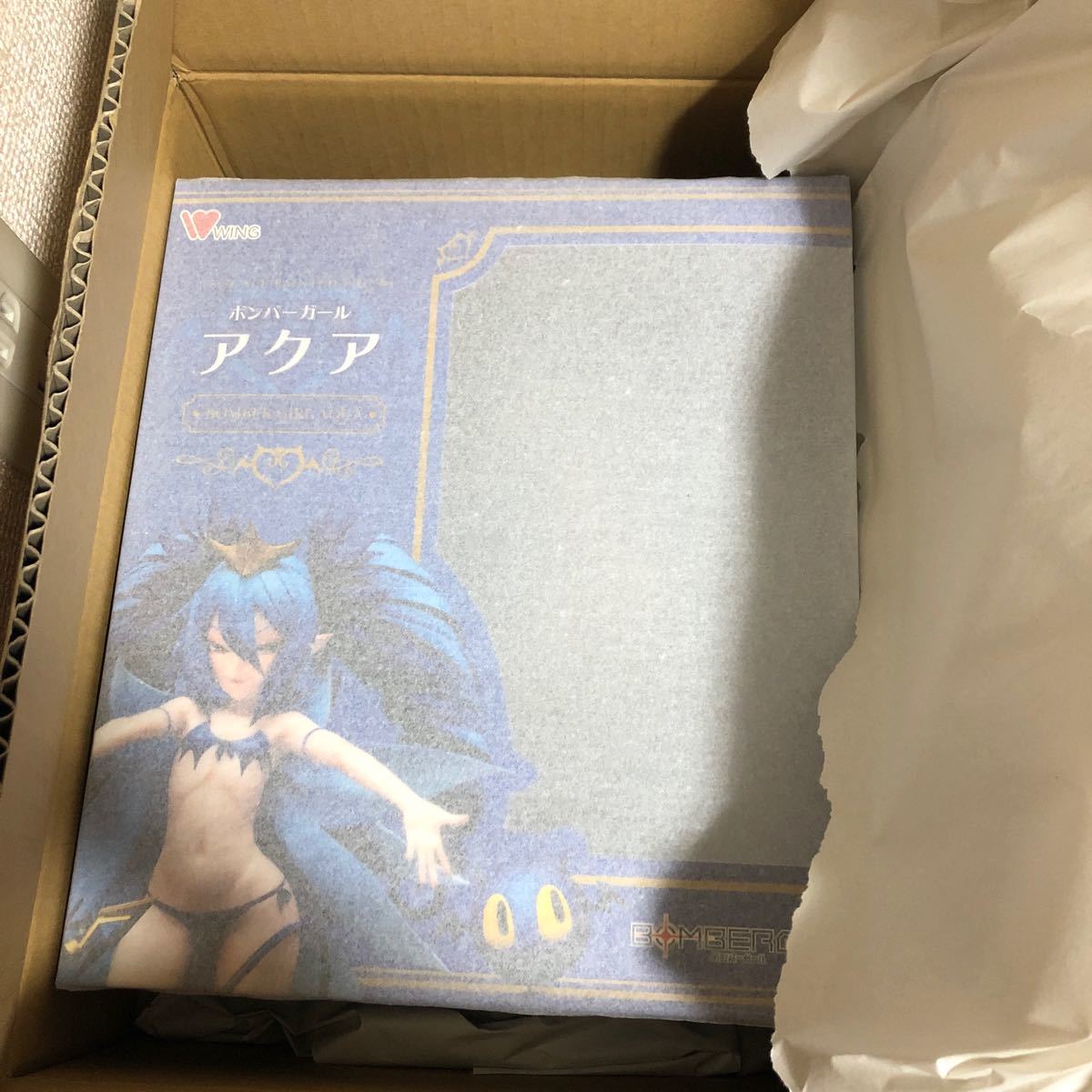 ウイング ボンバーガール アクア 1/6スケール ABS&PVC製 塗装済み完成