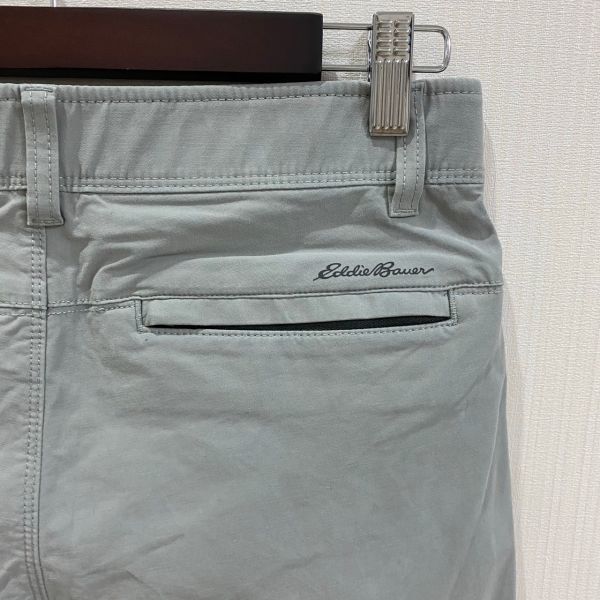 Eddie Bauer エディーバウアー メンズ ロング パンツ グレー 30×29 Mサイズ 相当 ストレッチ 機能素材 アウトドア スポーツ ウェア_画像4