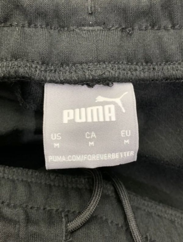 PUMA AMG プーマ メルセデス メンズ サンプル品 スウェット ロング パンツ ジョガーパンツ ブラック 黒色 グリーン 緑色 Mサイズ スポーツ