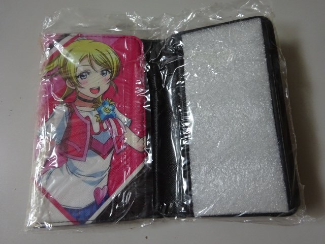 ラブライブ スマホウォレット 手帳型スマホカバー 財布 ウォレット 正規品クラシック ラブライブ財布エリ キャラクターグッズ