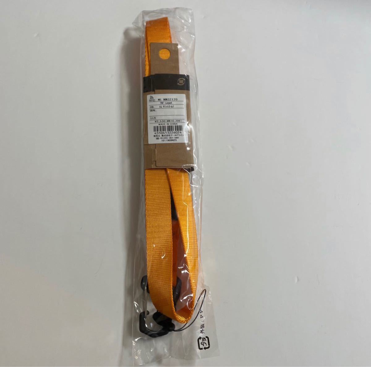 新品　ノースフェイス TNF ランヤード LANYARD  NN32120 SG