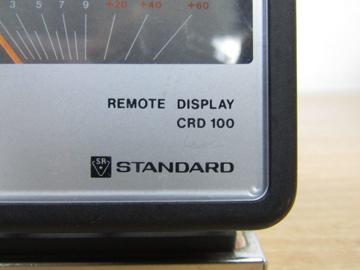 アマチュア無線　STANDARD リモートディスプレイ CRD100 　SDR CONTROLLER MODEL MSS　2点セット　動作未確認　現状品　K-5_画像3